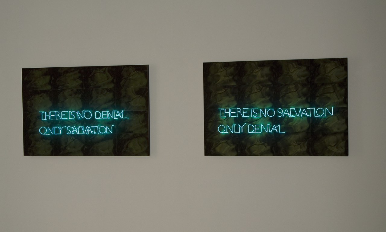 Denial/Salvation
L-wire on C-Print on Aluminum
2x0.7x1m
2007